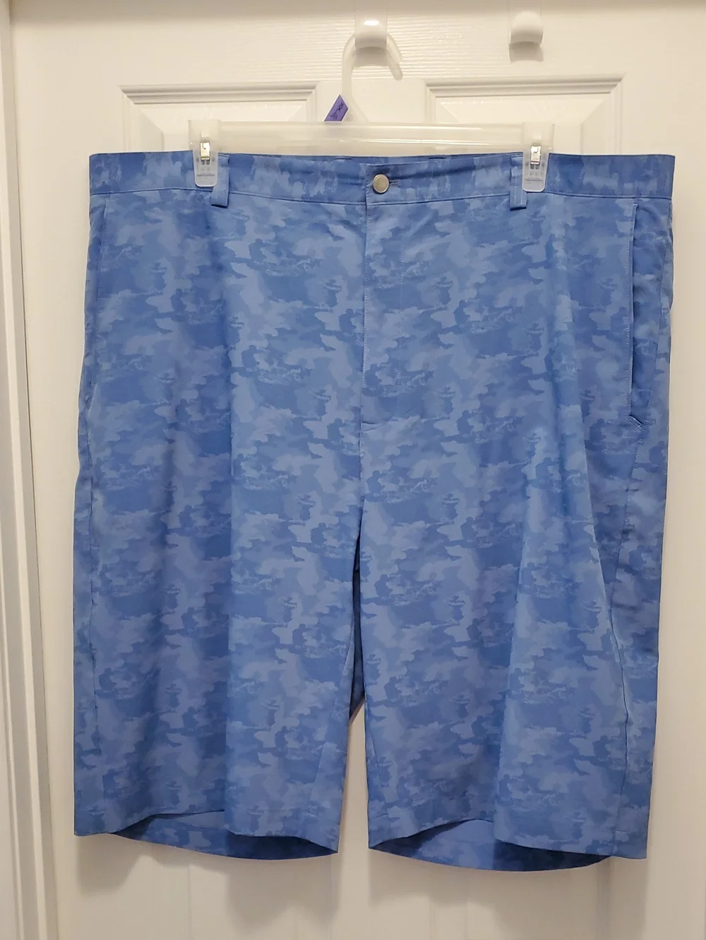 Peter Millar Blue Camo 🌻 Performance Golf Shorts 44L